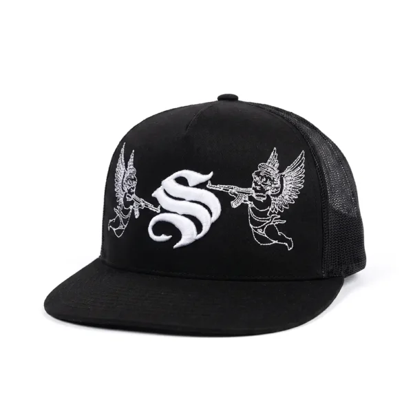 "S" MESH SNAPBACK